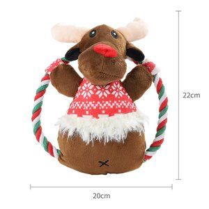 Christmas dog toy